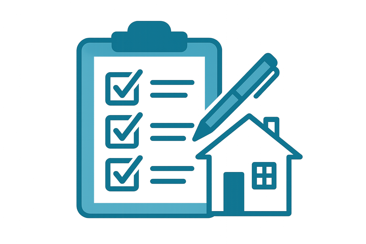 Paar prüft Tilgungsplan und Optionen für Sondertilgung